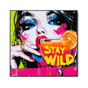 Quadro Stampa su Tela Stay Wild - CupidoDesign