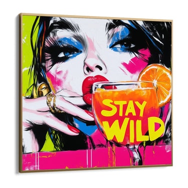 Quadro Stampa su Tela Stay Wild - CupidoDesign