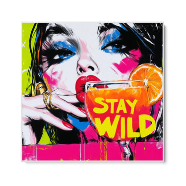 Quadro Stampa su Tela Stay Wild - CupidoDesign