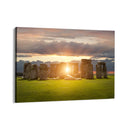 Quadro Stampa su Tela Stonehenge al tramonto - CupidoDesign