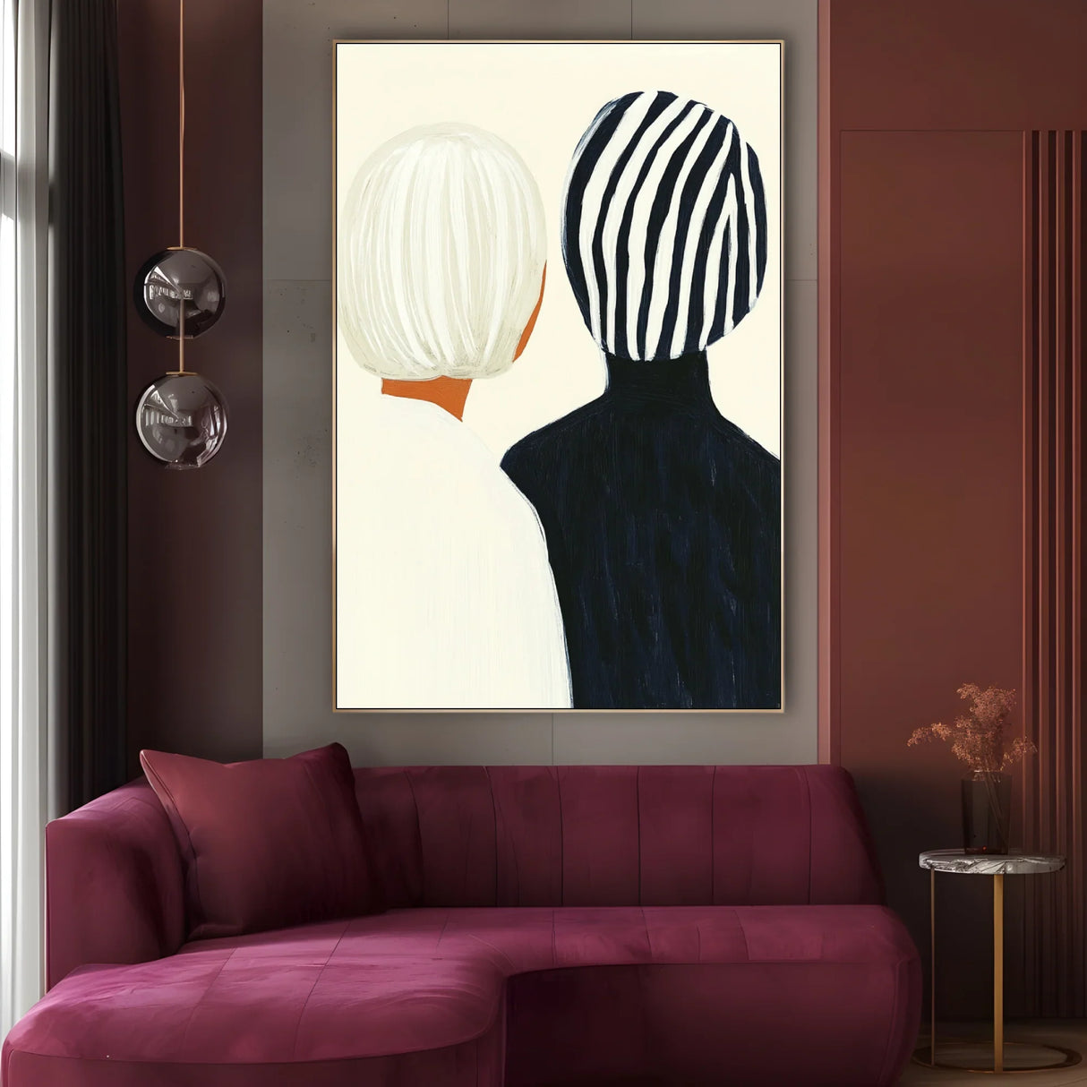 Quadro Stampa su Tela Storie Dipinte - CupidoDesign