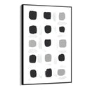 Quadro Stampa su Tela Puntini Neri - CupidoDesign