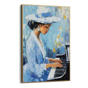 Quadro Stampa su Tela Suono Azzurro - CupidoDesign