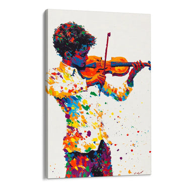 Quadro Stampa su Tela Suono Creativo - CupidoDesign
