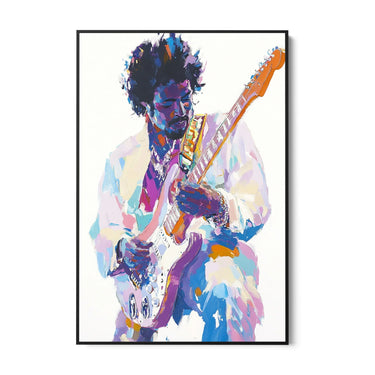 Quadro Stampa su Tela Suono Viola - CupidoDesign