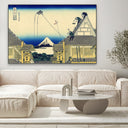 Quadro Stampa su Tela Suruga Street, Katsushika Hokusai - CupidoDesign
