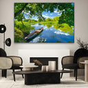 Quadro Stampa su Tela Sussurri d’acqua - CupidoDesign