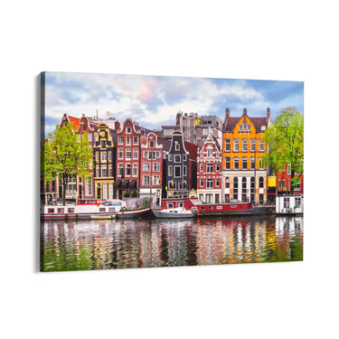 Quadro Stampa su Tela Sussurri di Amsterdam - CupidoDesign