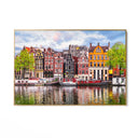Quadro Stampa su Tela Sussurri di Amsterdam - CupidoDesign