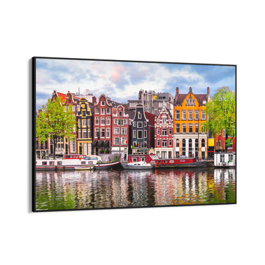 Quadro Stampa su Tela Sussurri di Amsterdam - CupidoDesign