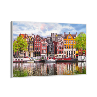 Quadro Stampa su Tela Sussurri di Amsterdam - CupidoDesign
