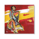 Quadro Stampa su Tela Sussurri di Rosso - CupidoDesign