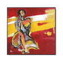 Quadro Stampa su Tela Sussurri di Rosso - CupidoDesign