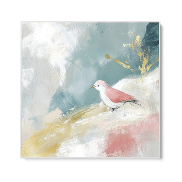 Quadro Stampa su Tela Sussurro Rosa - CupidoDesign