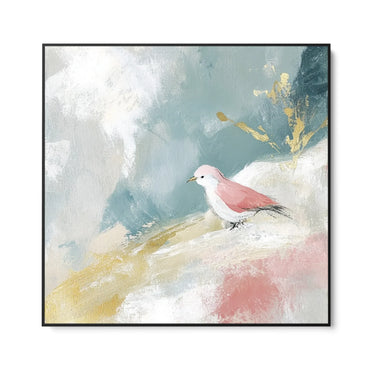 Quadro Stampa su Tela Sussurro Rosa - CupidoDesign