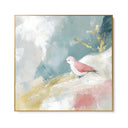 Quadro Stampa su Tela Sussurro Rosa - CupidoDesign