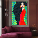 Quadro Stampa su Tela Sussurro di Giada - CupidoDesign
