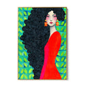 Quadro Stampa su Tela Sussurro di Giada - CupidoDesign