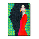 Quadro Stampa su Tela Sussurro di Giada - CupidoDesign