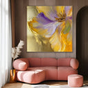 Quadro Stampa su Tela Sussurro dorato - CupidoDesign