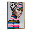 Quadro Stampa su Tela Tessuto Astratto - CupidoDesign
