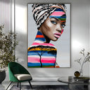 Quadro Stampa su Tela Tessuto Astratto - CupidoDesign