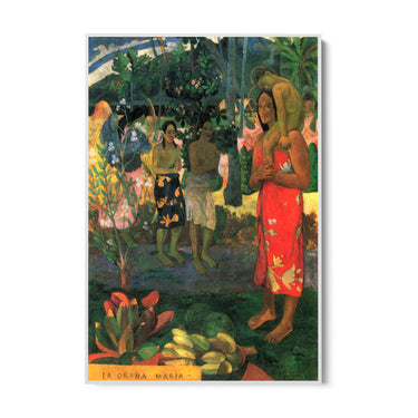Quadro Stampa su Tela Ti Preghiamo Maria, Paul Gauguin - CupidoDesign