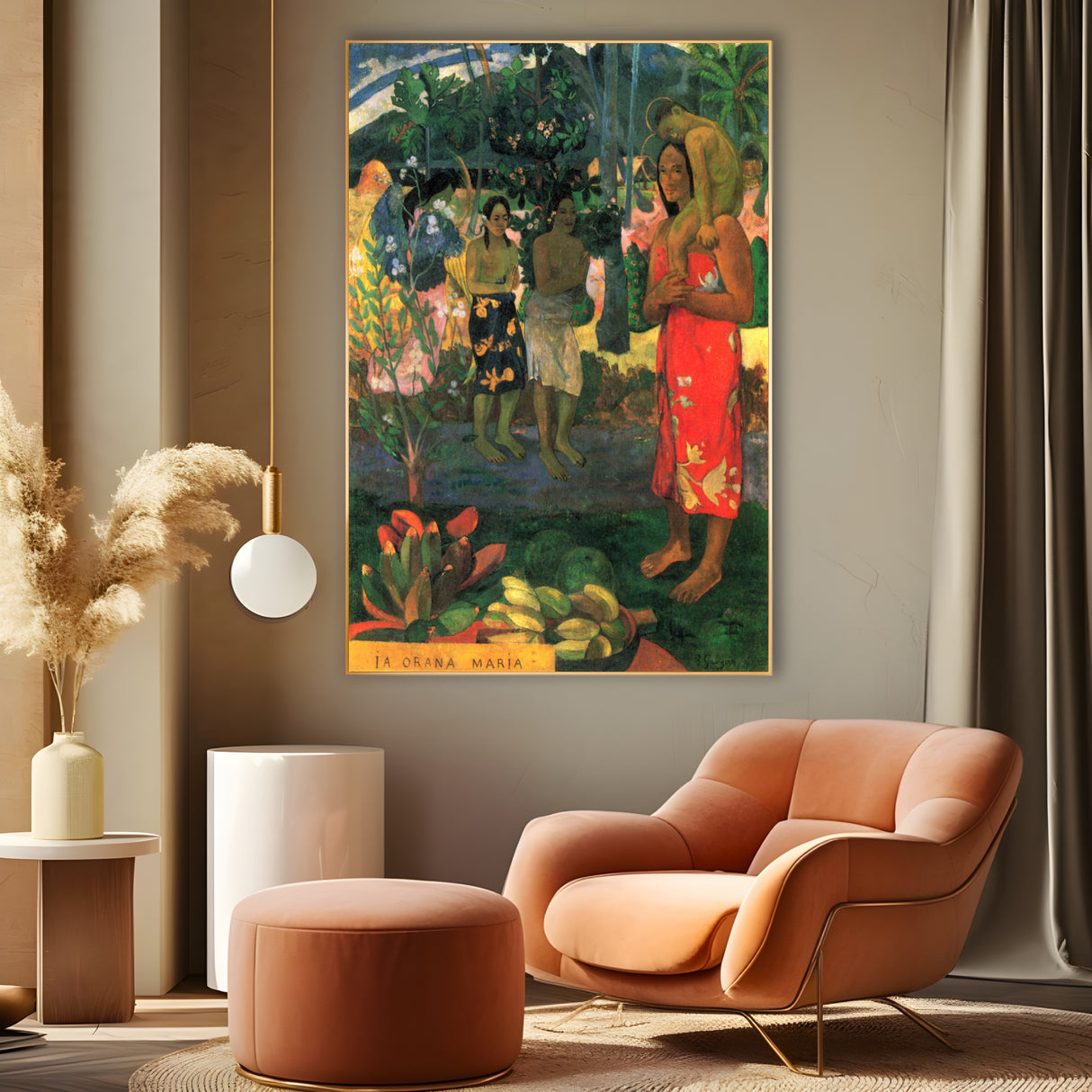 Quadro Stampa su Tela Ti Preghiamo Maria, Paul Gauguin - CupidoDesign
