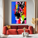 Quadro Stampa su Tela Tiger Pop - CupidoDesign