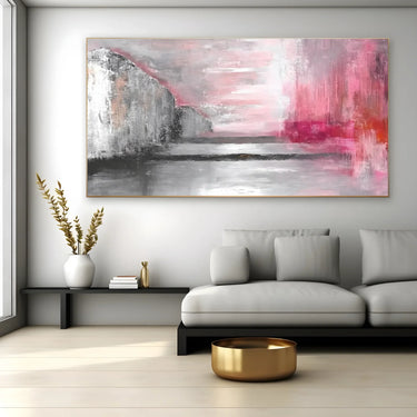Quadro Stampa su Tela Tocco Cremisi - CupidoDesign