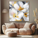 Quadro Stampa su Tela Tocco Giallo - CupidoDesign