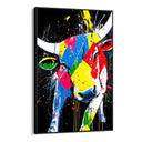 Quadro Stampa su Tela Toro Cosmico - CupidoDesign