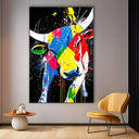 Quadro Stampa su Tela Toro Cosmico - CupidoDesign