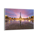 Quadro Stampa su Tela Torre Eiffel al tramonto - CupidoDesign