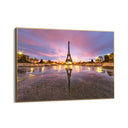 Quadro Stampa su Tela Torre Eiffel al tramonto - CupidoDesign