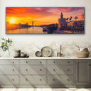 Quadro Stampa su Tela Torre del Oro al Tramonto, Siviglia - CupidoDesign