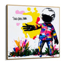 Quadro Stampa su Tela Touch Grass, Babe - CupidoDesign