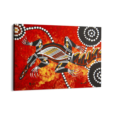 Quadro Stampa su Tela Tracce ancestrali - CupidoDesign