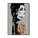 Quadro Stampa su Tela Traccia Ardente - CupidoDesign