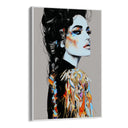 Quadro Stampa su Tela Traccia Ardente - CupidoDesign