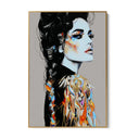 Quadro Stampa su Tela Traccia Ardente - CupidoDesign