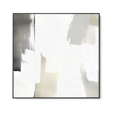 Quadro Stampa su Tela Traccia Bianca - CupidoDesign