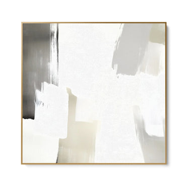 Quadro Stampa su Tela Traccia Bianca - CupidoDesign