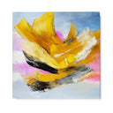 Quadro Stampa su Tela Trama Gialla - CupidoDesign