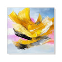 Quadro Stampa su Tela Trama Gialla - CupidoDesign