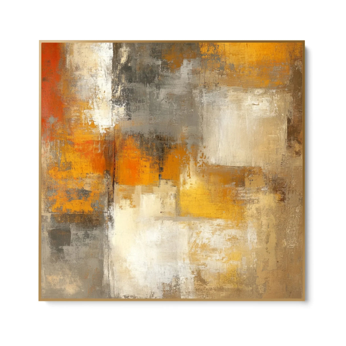 Quadro Stampa su Tela Trame Dorate - CupidoDesign