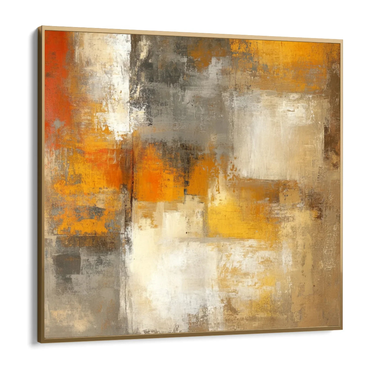 Quadro Stampa su Tela Trame Dorate - CupidoDesign