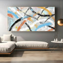 Quadro Stampa su Tela Trame Incrociate - CupidoDesign