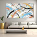 Quadro Stampa su Tela Trame Incrociate - CupidoDesign