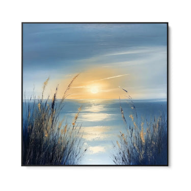 Quadro Stampa su Tela Tramonto Lento - CupidoDesign